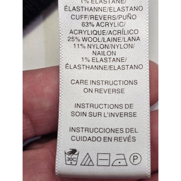 ALK Men's S Michael Kors Black Wool Blend Bomber Style Sweater jacket Cardigan - Picture 5 of 7